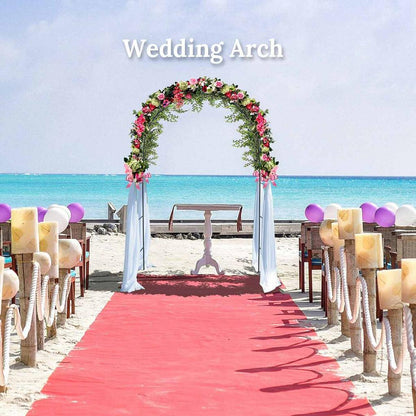 Adjustable Iron Wedding Arch Backdrop Frame by HitMyNeed
