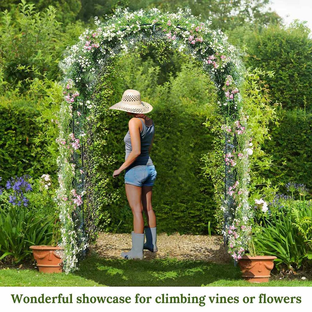 Adjustable Iron Wedding Arch Backdrop Frame by HitMyNeed