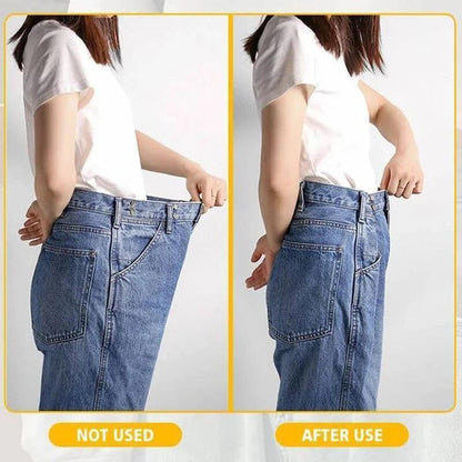Adjustable Jeans Button Pins for Waistband Fixing 4pcs by HitMyNeed