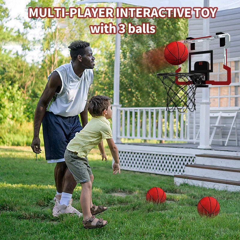 Adjustable Kids Basketball Hoop with 3 Mini Balls by HitMyNeed