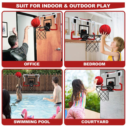 Adjustable Kids Basketball Hoop with 3 Mini Balls by HitMyNeed