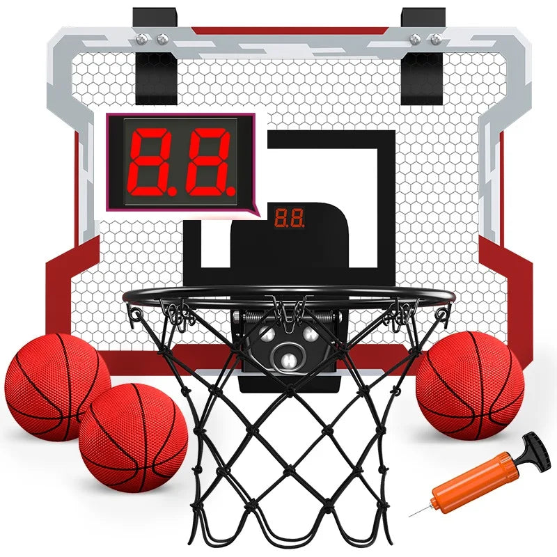 Adjustable Kids Basketball Hoop with 3 Mini Balls without-scoreboard by HitMyNeed