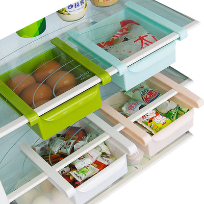Adjustable Kitchen Fridge Storage Rack by HitMyNeed