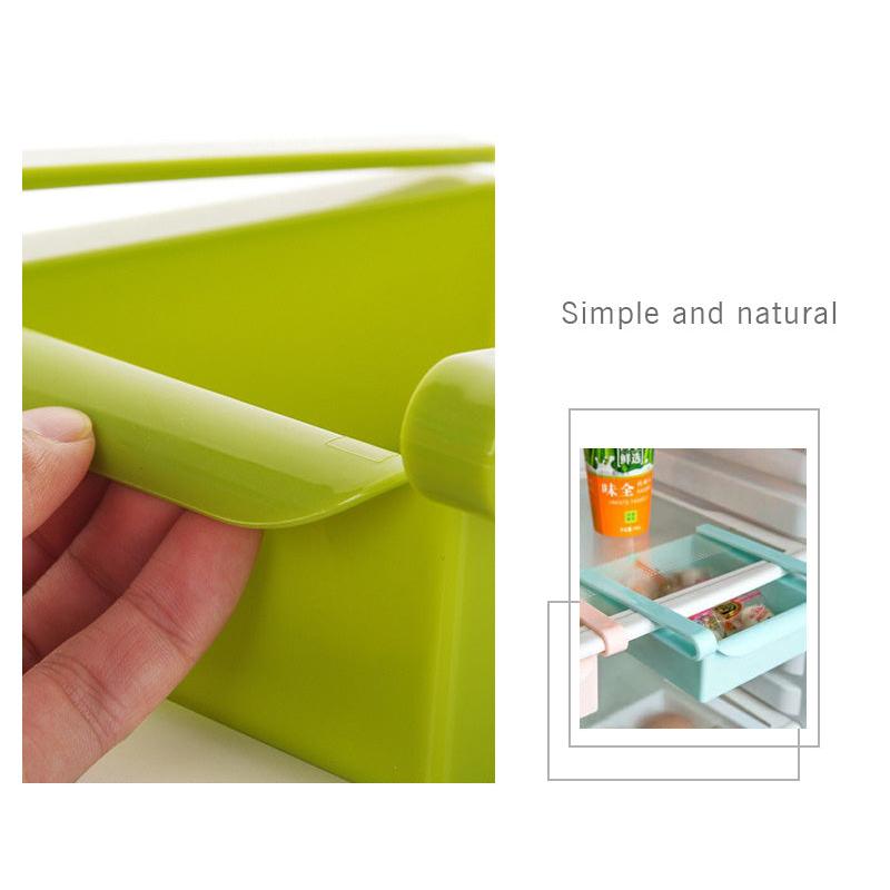 Adjustable Kitchen Fridge Storage Rack by HitMyNeed