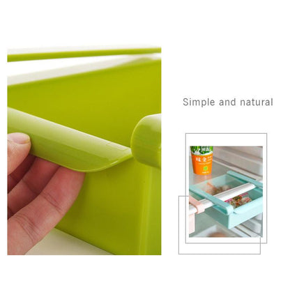 Adjustable Kitchen Fridge Storage Rack by HitMyNeed