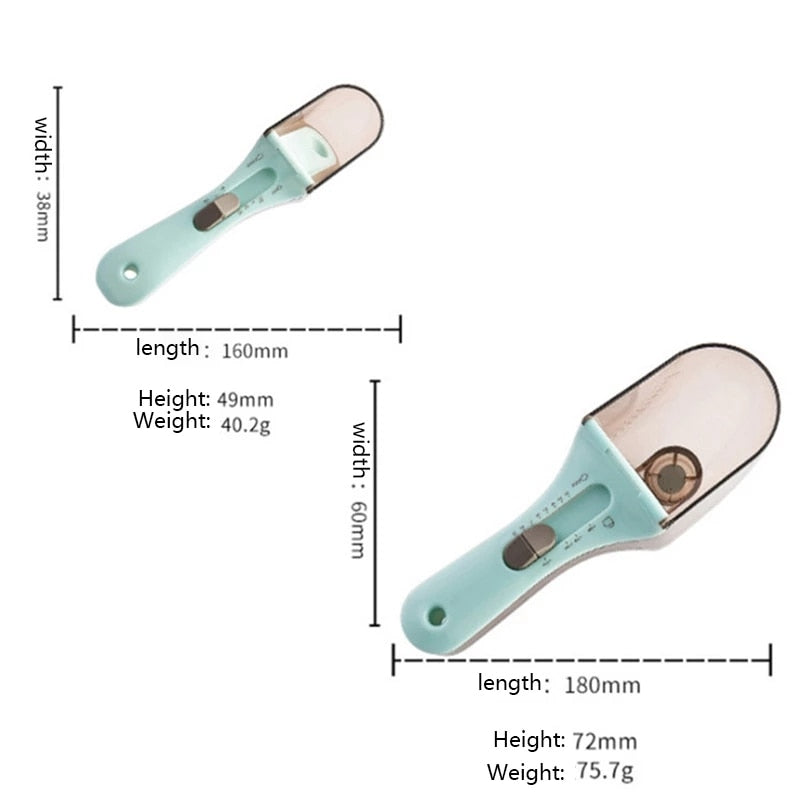 Adjustable Kitchen Measuring Spoons Set (2 Pieces) by HitMyNeed