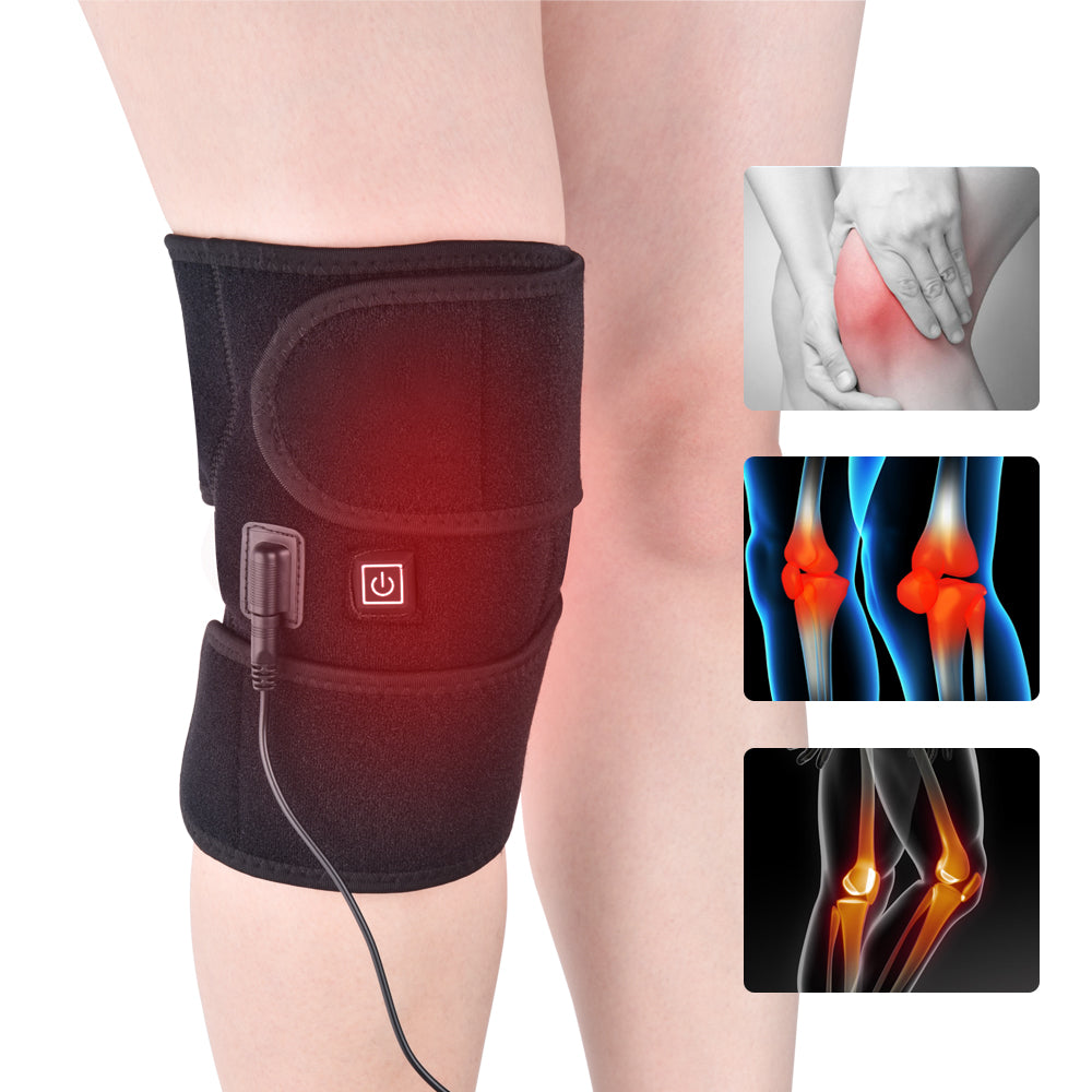 Adjustable Knee Heating Pad Wrap with USB Power by HitMyNeed