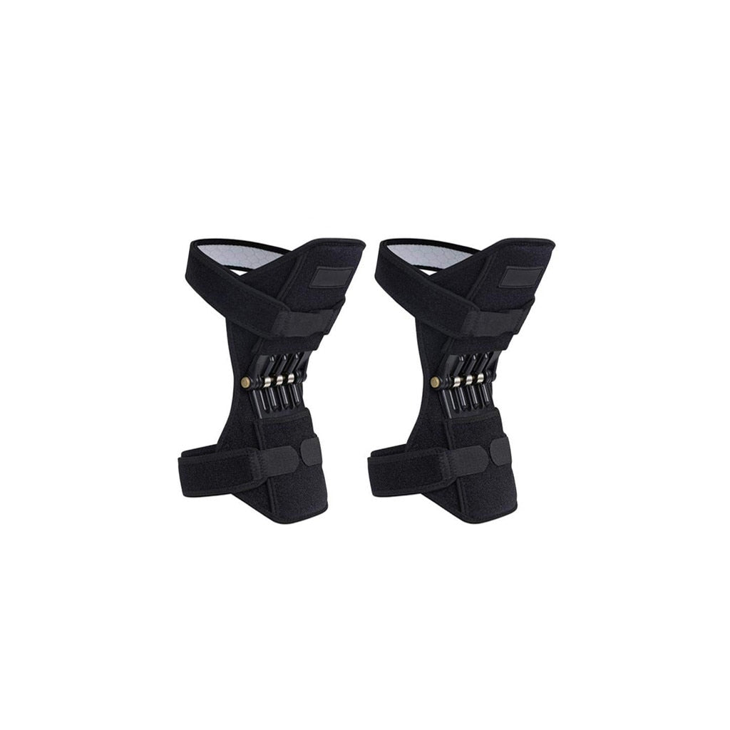 Adjustable Knee Support Wraps with Spring Assist by HitMyNeed
