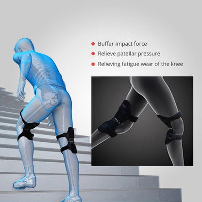 Adjustable Knee Support Wraps with Spring Assist by HitMyNeed