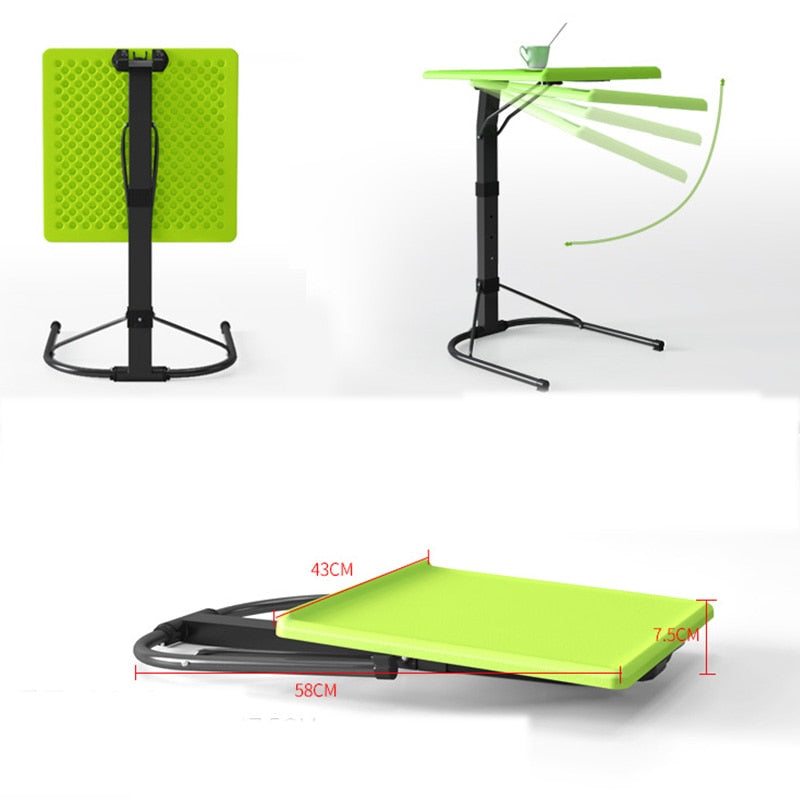 Adjustable Laptop Desk Table with 20kg Load Capacity by HitMyNeed