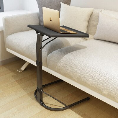 Adjustable Laptop Desk Table with 20kg Load Capacity black by HitMyNeed