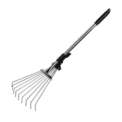 Adjustable Leaf Rake with Telescopic Head by HitMyNeed