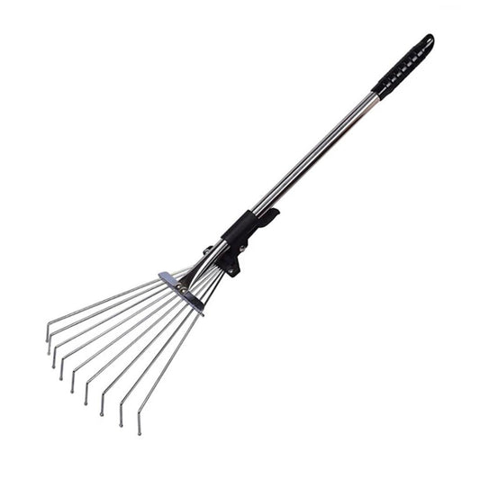 Adjustable Leaf Rake with Telescopic Head by HitMyNeed