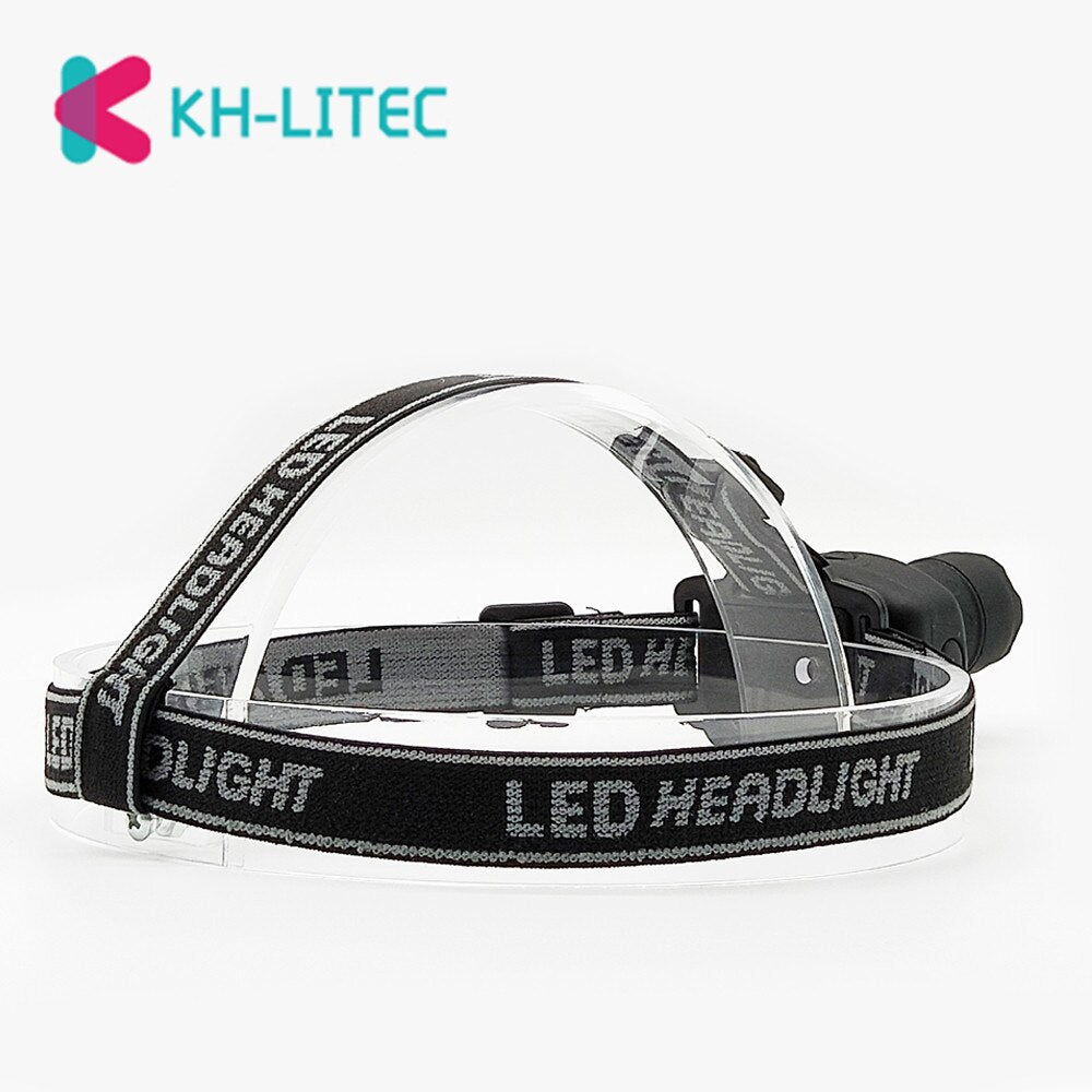 Adjustable LED Head Flashlight with 3 Light Modes by HitMyNeed