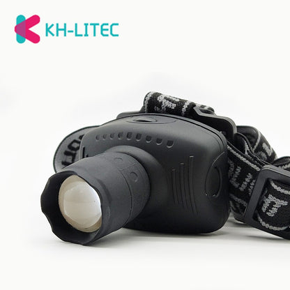 Adjustable LED Head Flashlight with 3 Light Modes by HitMyNeed