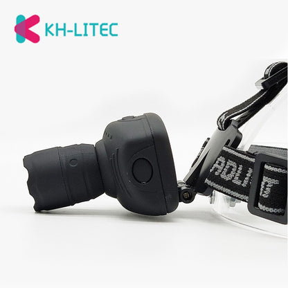 Adjustable LED Head Flashlight with 3 Light Modes by HitMyNeed