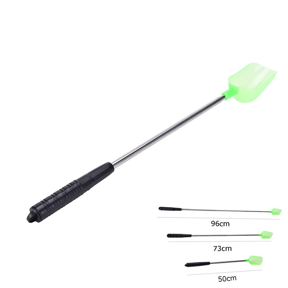 Adjustable Long Handle Bait Thrower for Fishing by HitMyNeed