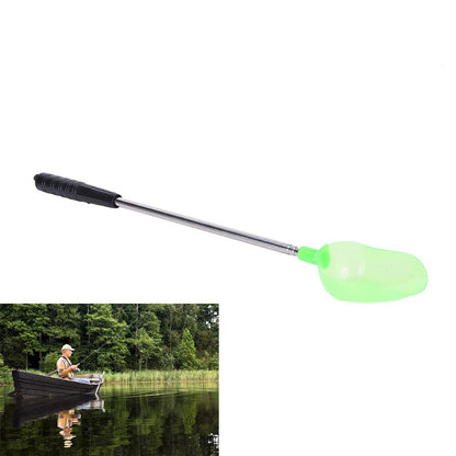 Adjustable Long Handle Bait Thrower for Fishing by HitMyNeed