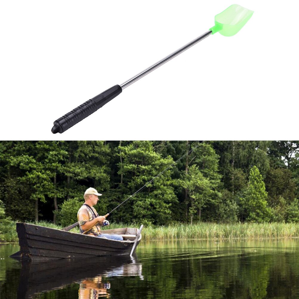 Adjustable Long Handle Bait Thrower for Fishing by HitMyNeed