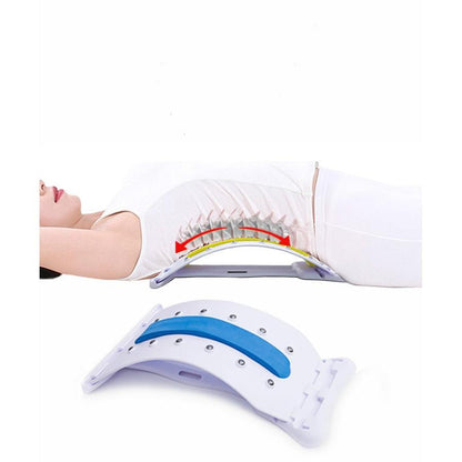 Adjustable Lumbar Back Stretcher Posture Corrector by HitMyNeed