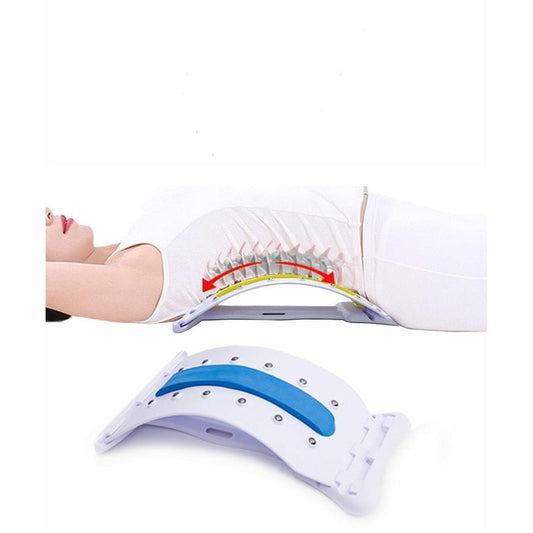 Adjustable Lumbar Back Stretcher Posture Corrector by HitMyNeed