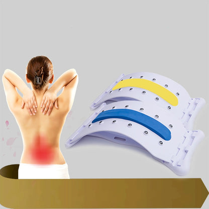 Adjustable Lumbar Back Stretcher Posture Corrector by HitMyNeed