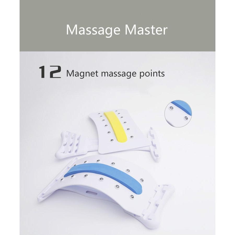 Adjustable Lumbar Back Stretcher Posture Corrector by HitMyNeed
