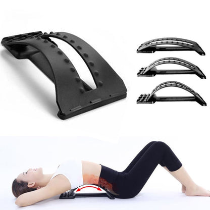 Adjustable Lumbar Stretcher Back Support Device by HitMyNeed