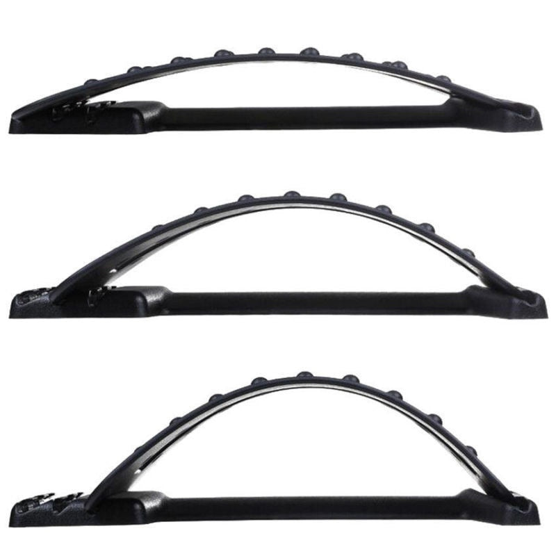 Adjustable Lumbar Stretcher Back Support Device by HitMyNeed