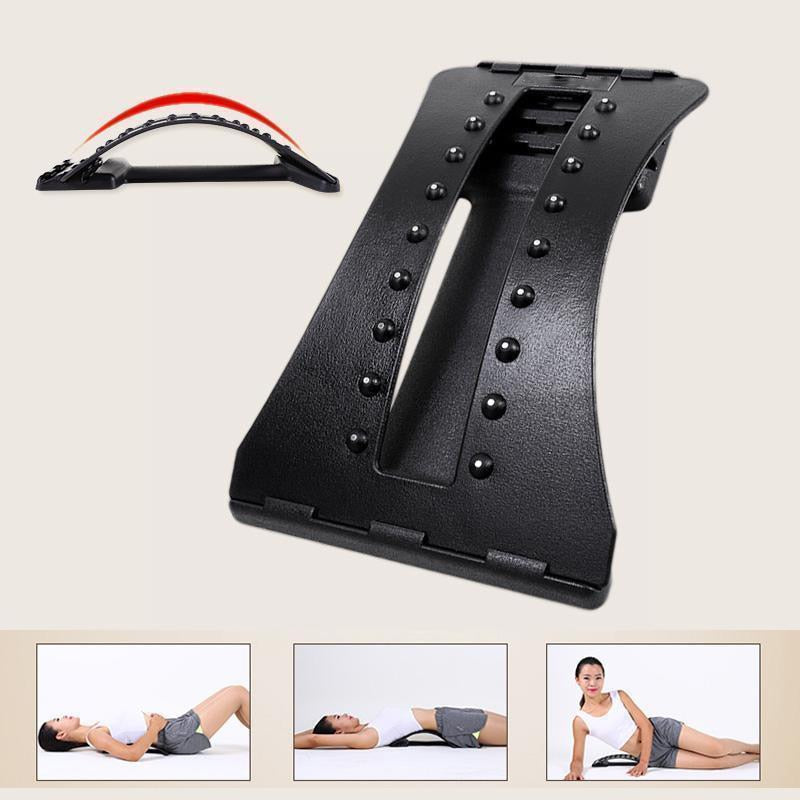 Adjustable Lumbar Stretcher Back Support Device by HitMyNeed