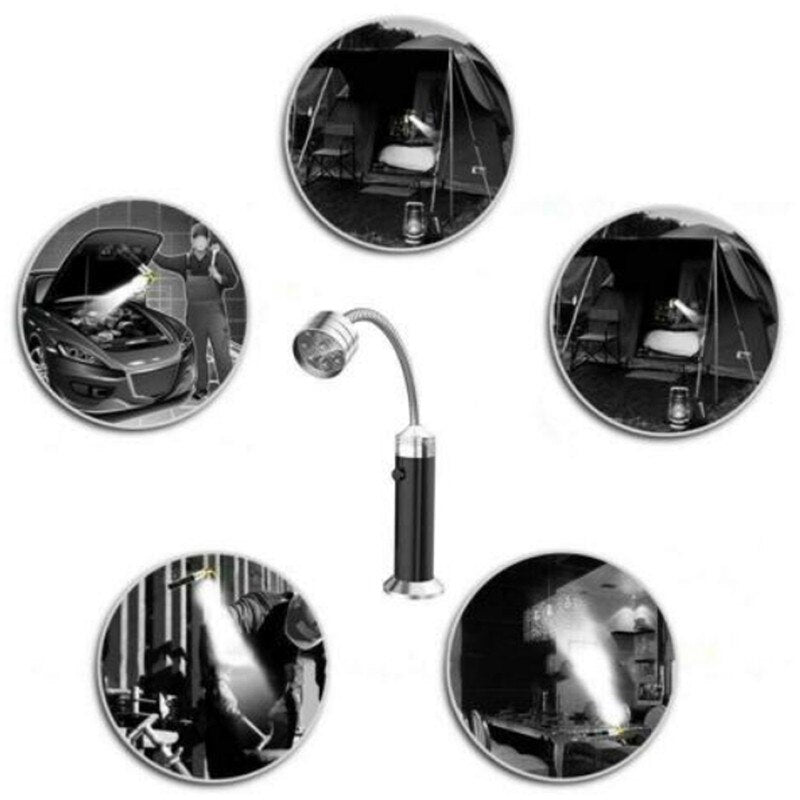 Adjustable Magnetic LED Grill Light Set (2 Pack) by HitMyNeed