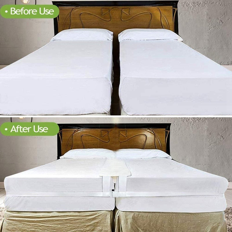 Adjustable Mattress Connector with Securing Strap by HitMyNeed