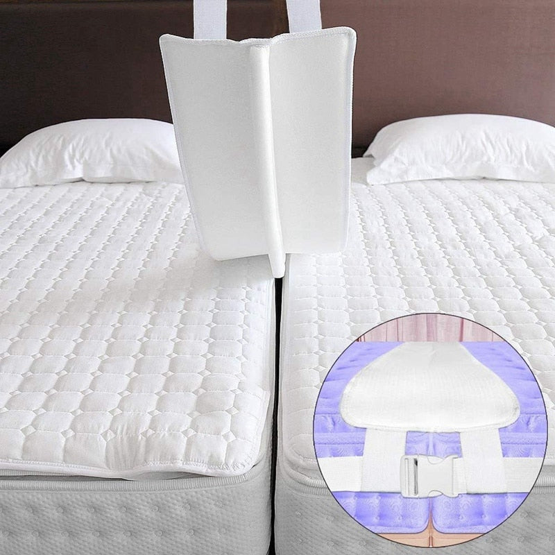 Adjustable Mattress Connector with Securing Strap by HitMyNeed