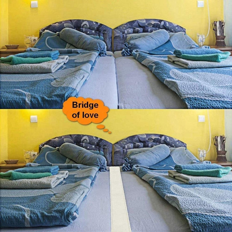 Adjustable Mattress Connector with Securing Strap by HitMyNeed
