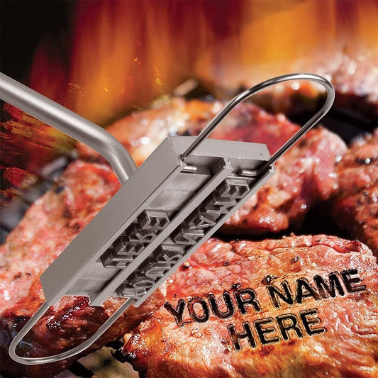 Adjustable Meat BBQ Branding Iron with Letters by HitMyNeed