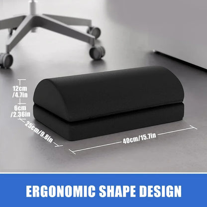 Adjustable Memory Foam Under Desk Foot Rest by HitMyNeed