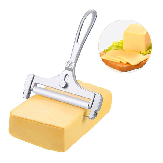Adjustable Metal Cheese Slicer with Wire Cutter by HitMyNeed