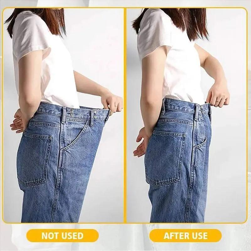 Adjustable Metal Jeans Waist Pins Tightener Set by HitMyNeed