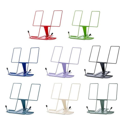Adjustable Metal Recipe Book and Tablet Stand by HitMyNeed