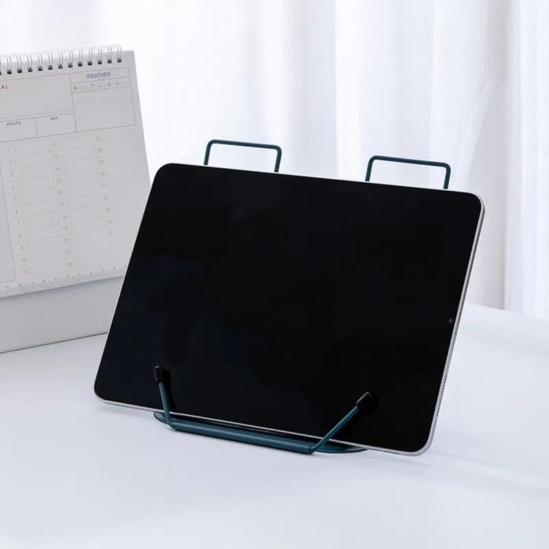 Adjustable Metal Recipe Book and Tablet Stand by HitMyNeed