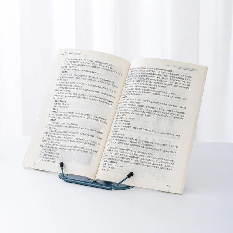 Adjustable Metal Recipe Book and Tablet Stand by HitMyNeed