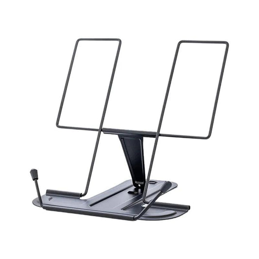 Adjustable Metal Recipe Book and Tablet Stand black by HitMyNeed