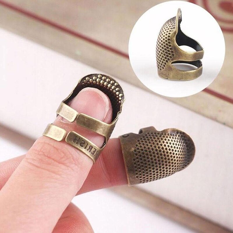 Adjustable Metal Thimble for Sewing and Needlework by HitMyNeed