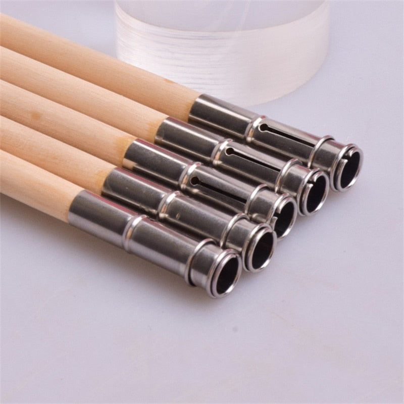 Adjustable Metal & Wood Pencil Extender Holder by HitMyNeed