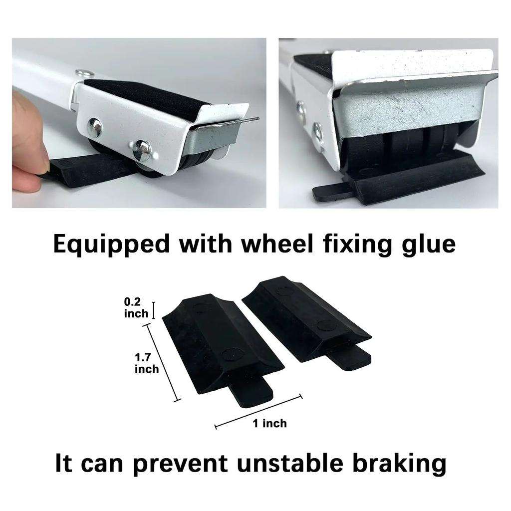 Adjustable Mobile Stand for Washing Machines & Fridges by HitMyNeed