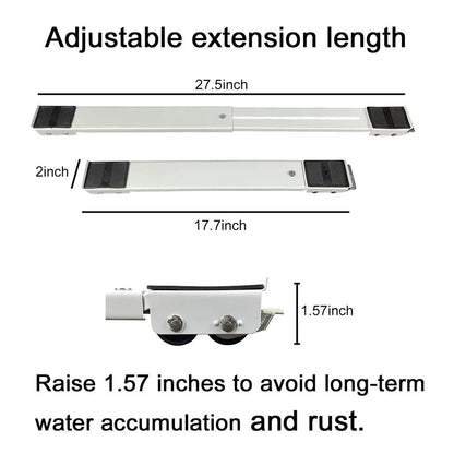 Adjustable Mobile Stand for Washing Machines & Fridges by HitMyNeed