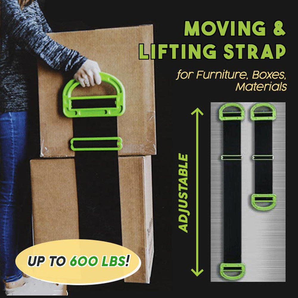 Adjustable Moving Strap with Ergonomic Handle by HitMyNeed