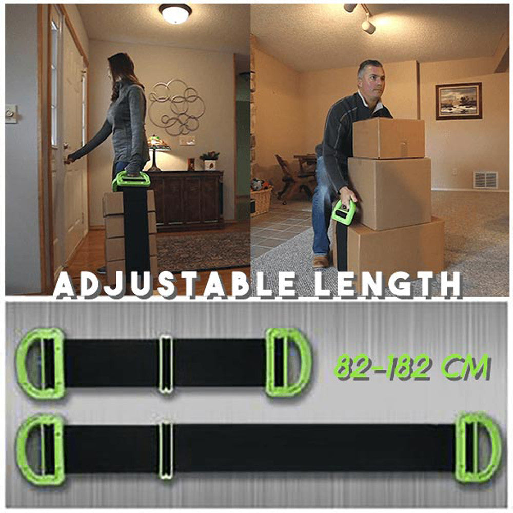 Adjustable Moving Strap with Ergonomic Handle by HitMyNeed
