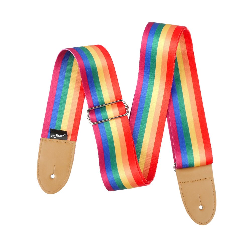 Adjustable Multicolor Guitar Strap for All Guitars by HitMyNeed