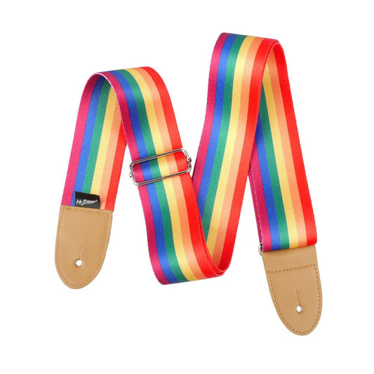 Adjustable Multicolor Guitar Strap for All Guitars by HitMyNeed